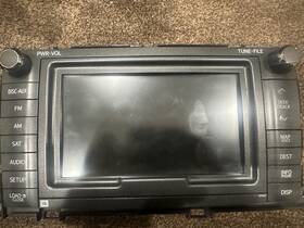 468100-0802 Toyota Rav4 Oem Stereo Radio Display Unit