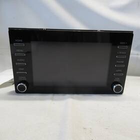 638-13574 Toyota 2020 Corolla Radio Receiver With Navigation Display Oem