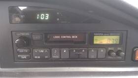 638-57394 Toyota Audio Equipment Radio Receiver With Cassette Fits 88 90 Corolla 263248