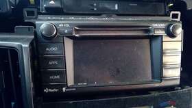 638-72611 Toyota Audio Equipment Radio Display And Receiver Fits 14-15 Rav4