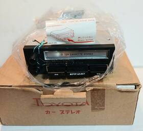 86021-14190 Toyota Retro Cassette Stereo New Old Stock In Box Ten Auto Reverse