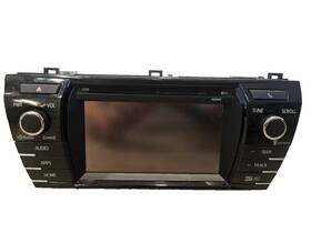 86100-02211 Toyota 2014-2016 Corolla Radio Navigation Display Head Unit Oem