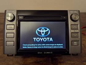86100-0c100 Toyota 2014 - 2015 Oem Tundra Xm Cd Player Radio Receiver