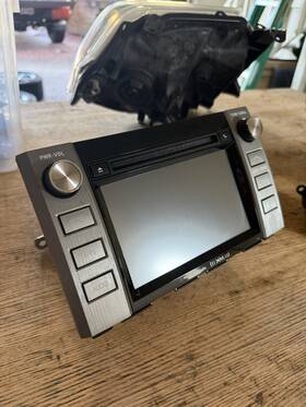 86100-0c191 Toyota 2016 Tundra Headunit/stereo Touchscreen Oem