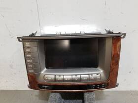 8611160150 Toyota 03 2003 Landcruiser Radio Audio Display With Temp Control
