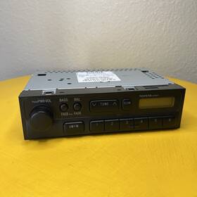 86120-06050 Toyota Fujitsu Ten Am/fm Car Receiver Radio 1992-2000 Untested