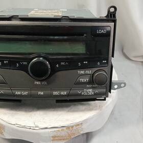 86120-07020 Toyota 2009 Venza Am/fm Radio With A 6-disc Cd/mp3 Player