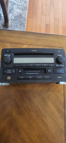86120-0c070 Toyota 2001-2007 Sequoia Tundra Radio Tape Cd Player Oem