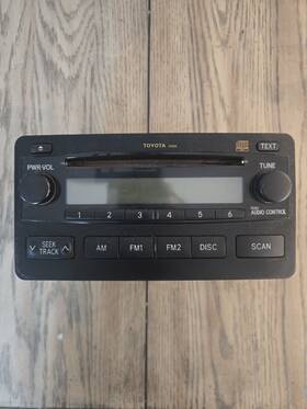 86120-0c100-a Toyota Used Factory Radio Removed From 2003 Tundra