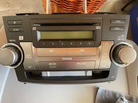 86120-48e50-c0 Toyota 86120-0e240-e0 2008 To 2010 Highlander Radio Receiver Cd Oem Dc B1336