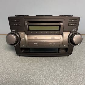 86120-0e360 Toyota 2010-2012 Highlander Oem Radio Stereo Receiver
