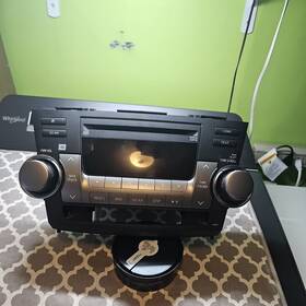 86120-0e390-c0 Toyota 2011-2013 Highlander Mp3 Cd Radio Receiver Oem With Lcd Upper Display