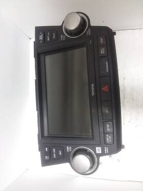 86120-0e410 Toyota Radio Display Screen And Receiver Vin A Fits 11-13 Highlander