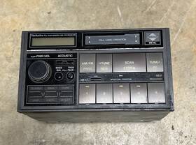 86120-17160 Toyota 80s Double Din Radio Technics Made In Japan Mr2 Oem Works