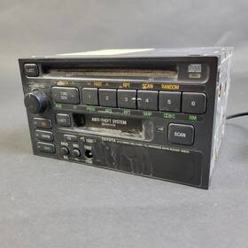 86120-28140 Toyota 91-94 Previa 2 Din Cd/cassette/radio - Land Cruiser 4runner