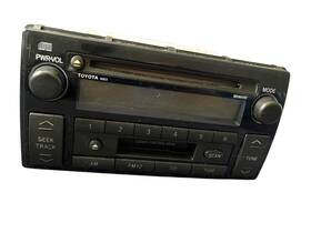86120-3210c101 Toyota 2002-2004 Camery Am Fm Cd And Cassette Player