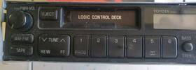 86120-32383 Toyota Factory Am Fm Radio Receiver Cassette Tape Player Oem Untest