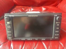 86120-35320 Toyota 2005 4runner Denso Navigation Gps Radio Cd Player Oem