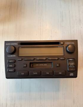 86120-3a613 Toyota Aristo 98-2005 Oem Radio Receiver Stereo Am Fm Cd Cassette