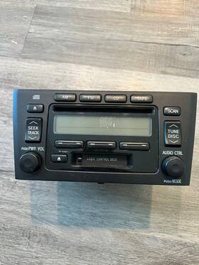 86120-ac080 Toyota 2000-2004 Avalon Xl 6 Speaker Radio Stereo Cassette Player