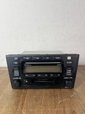 86120-ad6901 Toyota 00-04 Avalon Radio Jbl Stereo 6 Cd Disc Tape Player Oem