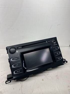 86140-0e041 Toyota 2014 - 2019 Highlander Oem Am Fm Single Cd Touch Screen Bluetooth Radio