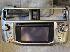 86140-35010 Toyota 2013 4runner Xm Hd/radio Stereo Oem Silver