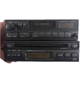Ad6400 Toyota Oem Am/fm Cassette Radio And Cd Player Deck 1995-1997 Camry Tacoma