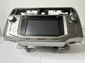 Cpn5820 Toyota 2013 4runner Xm Hd/radio Stereo Oem Silver. Tested