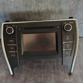 Cvh-2658 Toyota 2015 2016 2017 Camry Oem Head Unit Fully Functional Used