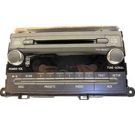 Deh-m8497 Toyota 2011-2014 Sienna Am/fm/cd Radio Head Unit