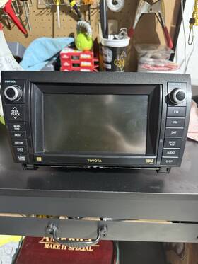 Dw468100-0595 Toyota Tested 2010 Tundra Limited Jbl Radio Display And Receiver 86120-0c330