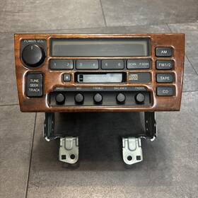 86120-33060 Toyota Kex-m8066zt Pioneer Car Stereo Radio Cassette 6 Cd Oem Wood