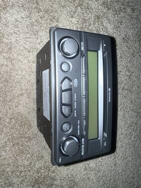 T1810 Toyota Stock Stereo From 2012 Yaris Good Working Condition
