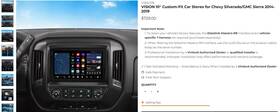V13sl111n Vinland Vision Infotainment Center Model For 2014-2019 Gm Trucks