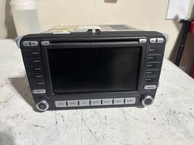 014vwz1z7f65168900 Volkswagen 2006-2009 Passat Navigation Display Screen Radio Receiver Oem