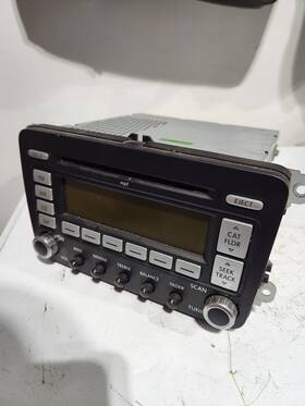 014vwz4z7h2211654f Volkswagen Mk 5 Jetta 2005-2010 Oem Radio Cd Am Fm Player Stereo Head Unit