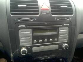 1k0035180p Volkswagen Radio Vin K 8th Digit Receiver Fits 06-09 Rabbit Oem