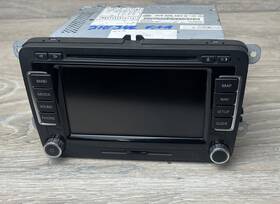 3c0035684a Volkswagen 10-15 Stereo Radio Navigation Touchscreen Head Unit Oem