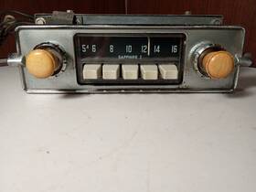 426993 Volkswagen Vintage Vw Bug Sapphire I Am Stereo Push Button Radio Oem