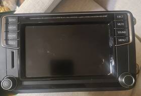 5c0035680g Volkswagen 2017 Genuine Sharan Touchscreen Stereo Sat Nav Head Unit