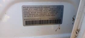 3c0035456a Volkswagen 638-50214 Audio Equipment Radio Amplifier Id Fits 06-08 Passat 31194482
