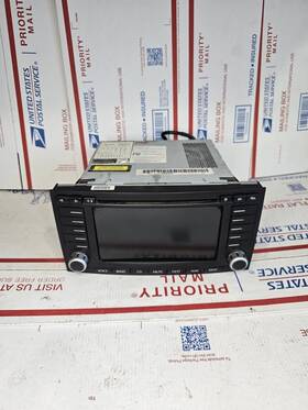 7l6035191s Volkswagen 2006-2007 Vw Touareg - Color Nav / Navigation Radio Unit