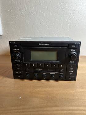 Uwz5z7c1202673 Volkswagen 02 03 04 05 Vw Jetta Golf Passat Radio Stereo Cd Tape Player Monsoon
