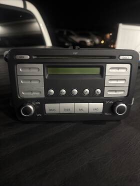 Vwz4z7k6493939 Volkswagen 2010 Jetta Oem Radio