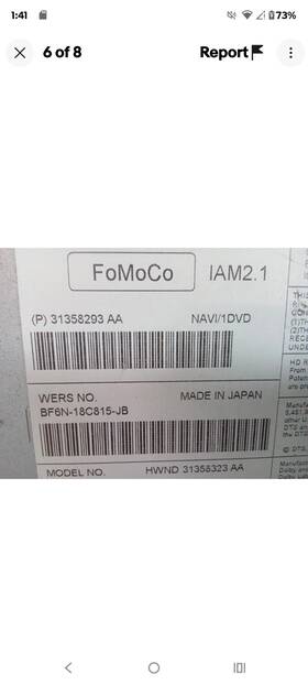 31358294 Volvo 2012-2014 Oem S60 S80 Radio Stereo Receiver Cd Dvd Navigation Bluetooth 31358294 Volvo 2012-2014 Oem S60 S80 Radio Stereo Receiver Cd Dvd Navigation Bluetooth