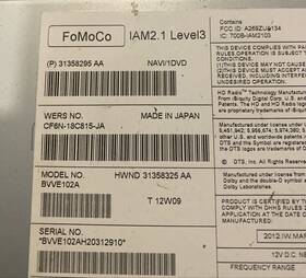 31358295 Volvo Audio And Visual Equip. Radio