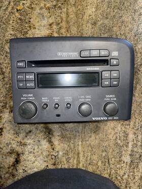 8651148-1 Volvo Oem S80 Car Radio Stereo 4cd Player Hu-801
