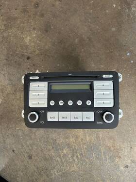 28179833 Vw Oem 2006-2010 Passat Jetta Car Am Fm Radio Cd Mp3 Player Stereo