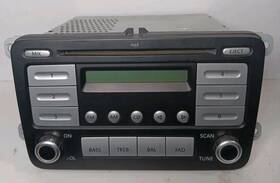 S00161b Vw H014/s00161b 2007 Jetta Am Fm Radio Cd/mp3 Player